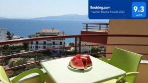 Elinas apartment with amazing sea view from 2 BALCONIES!!!
